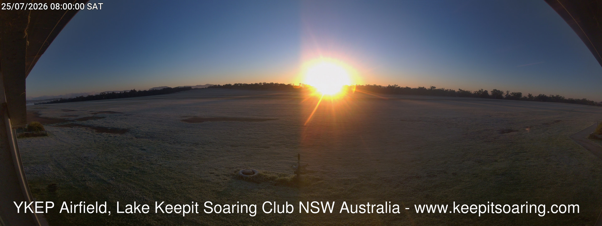 time-lapse frame, Lake Keepit Soaring Club T32 webcam