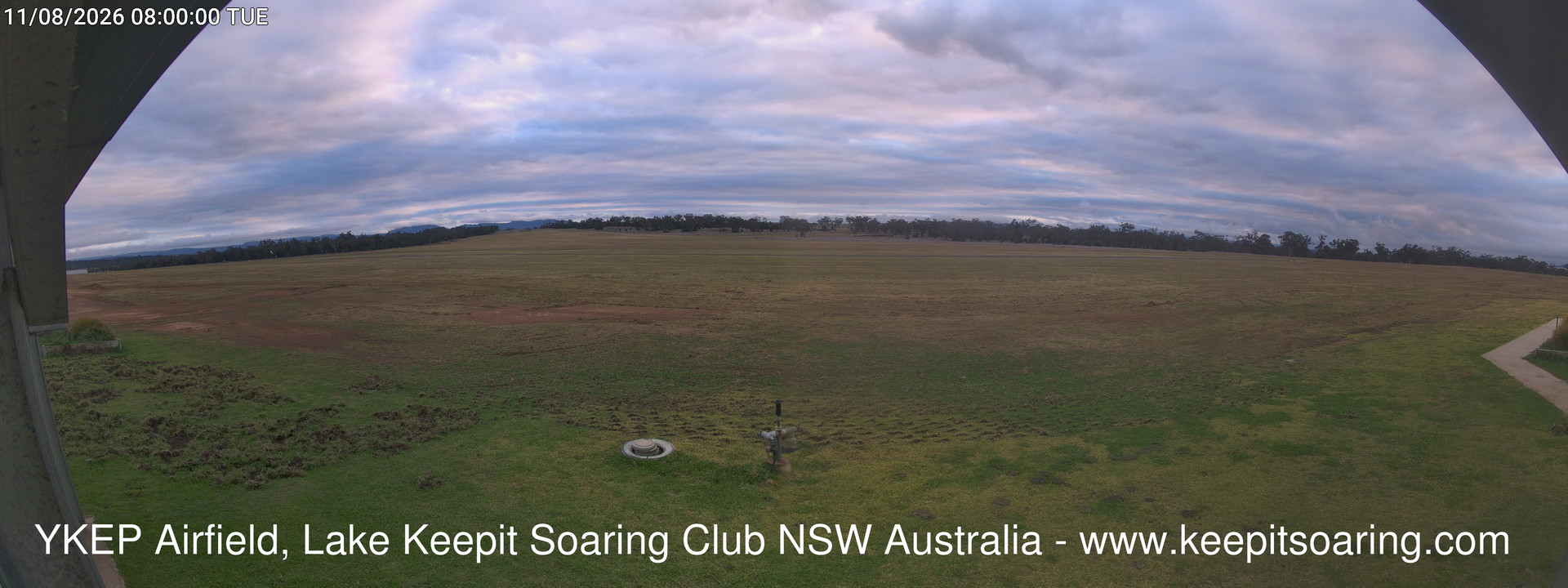 time-lapse frame, Lake Keepit Soaring Club T32 webcam