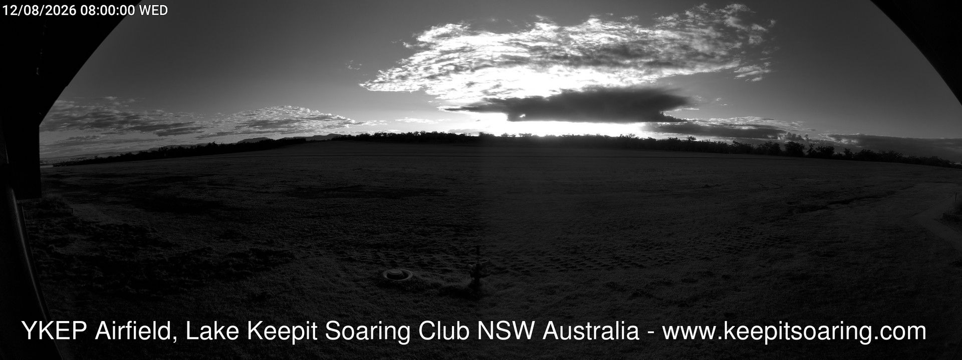 time-lapse frame, Lake Keepit Soaring Club T32 webcam