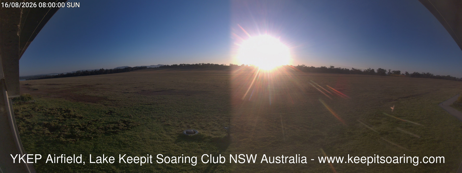 time-lapse frame, Lake Keepit Soaring Club T32 webcam