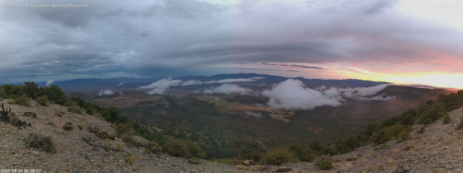 time-lapse frame, Hudson Point webcam