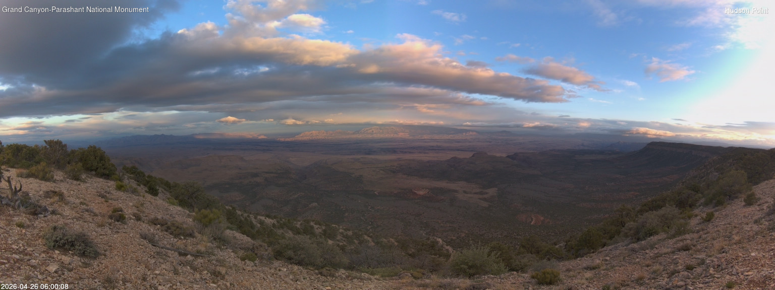 time-lapse frame, Hudson Point webcam