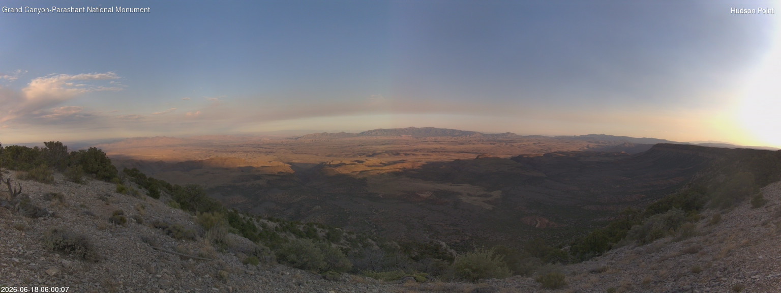 time-lapse frame, Hudson Point webcam