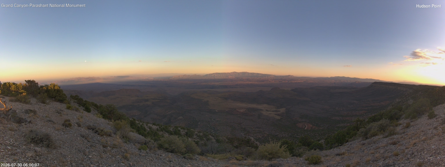 time-lapse frame, Hudson Point webcam