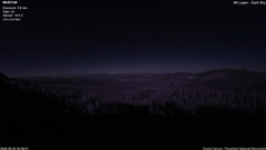 view from Mt Logan - Dark Sky on 2026-06-30