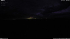 view from Mt Logan - Dark Sky on 2026-07-16