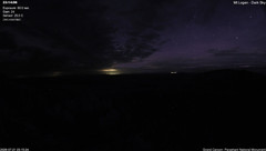 view from Mt Logan - Dark Sky on 2026-07-21