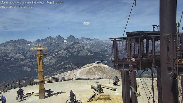 view from Mammoth Top Station on 2026-08-23
