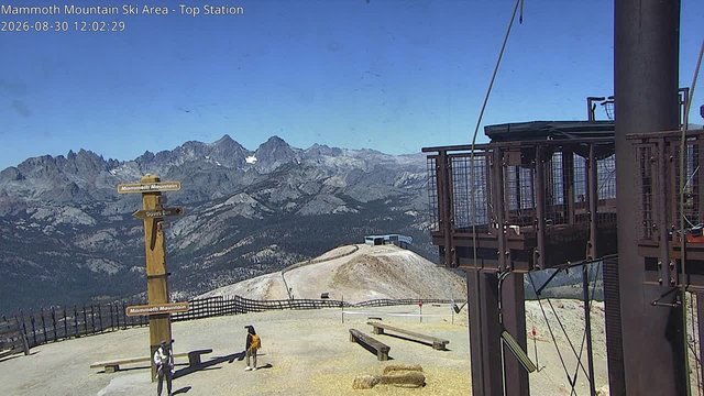 view from Mammoth Top Station on 2026-08-30