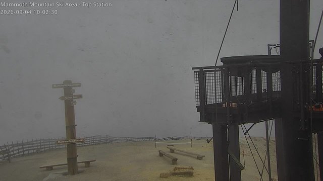 view from Mammoth Top Station on 2026-09-04