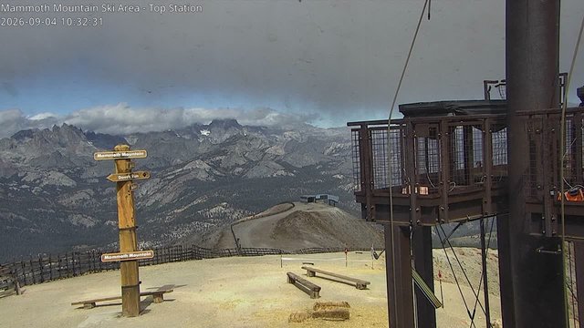 view from Mammoth Top Station on 2026-09-04