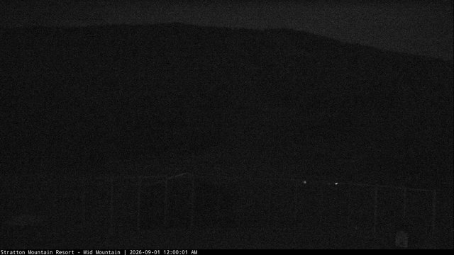 time-lapse frame, Stratton Mid-Mountain webcam