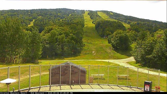 time-lapse frame, Stratton Mid-Mountain webcam