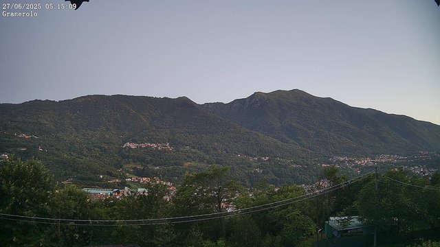 time-lapse frame, Granerolo webcam