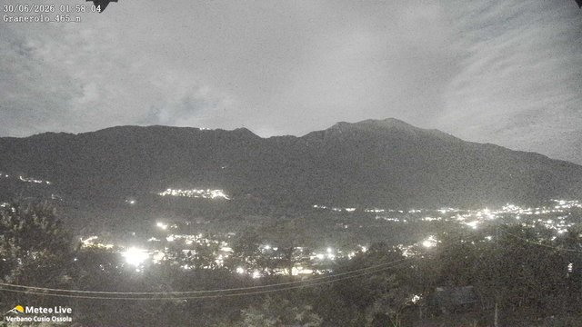time-lapse frame, Granerolo webcam