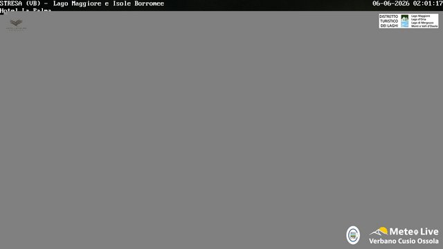 time-lapse frame, Stresa webcam