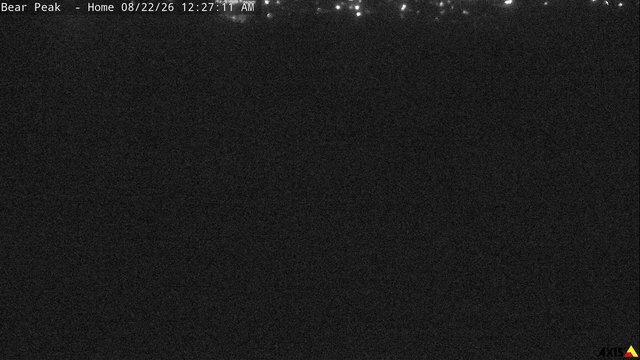 time-lapse frame, Bear Peak webcam
