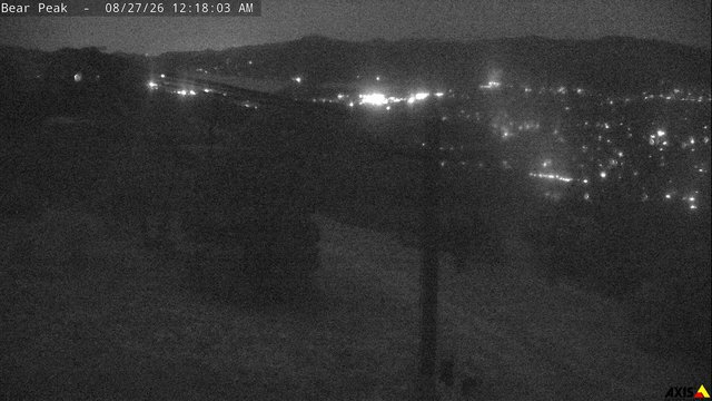 time-lapse frame, Bear Peak webcam