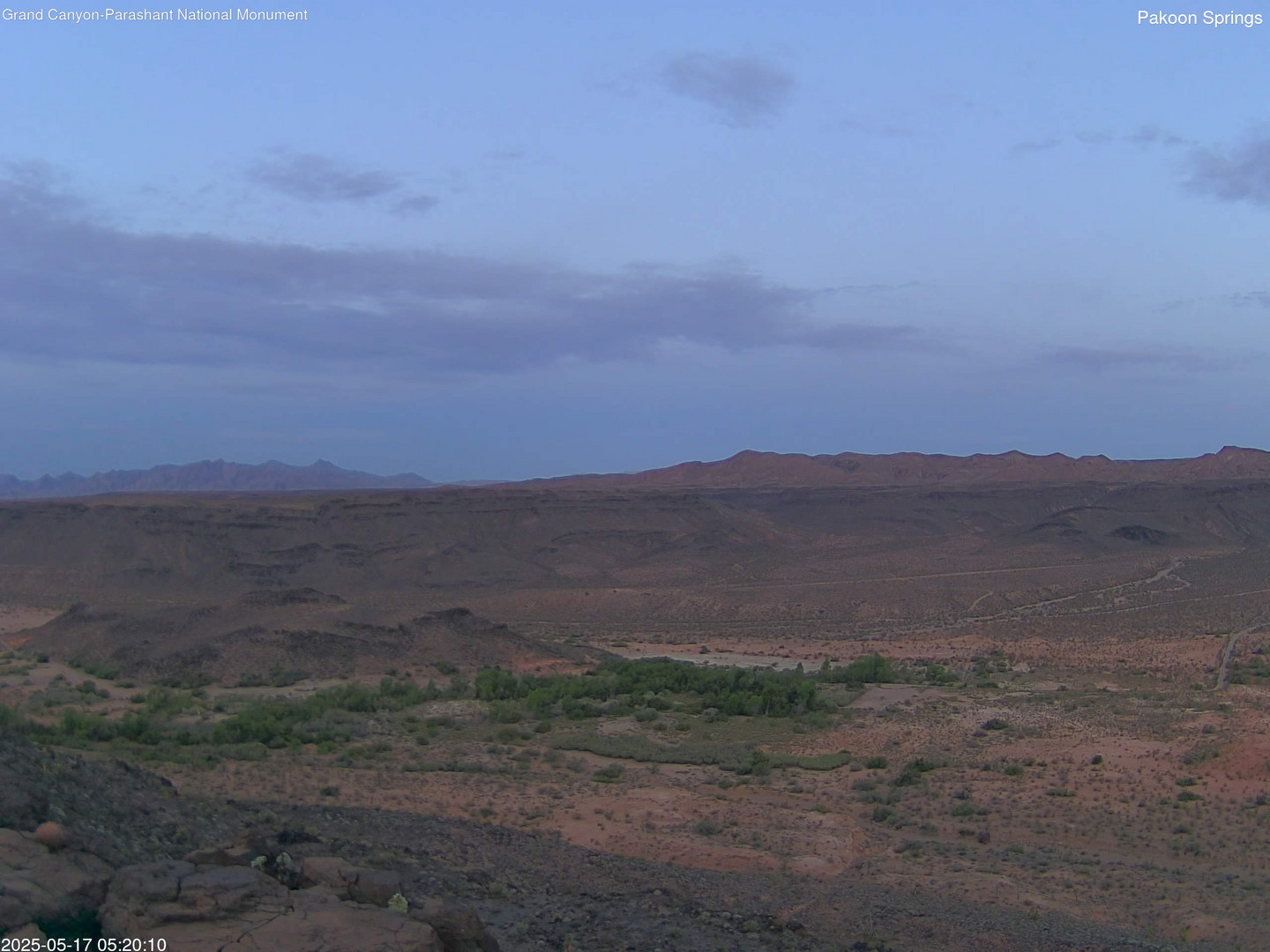 time-lapse frame, Pakoon Springs webcam