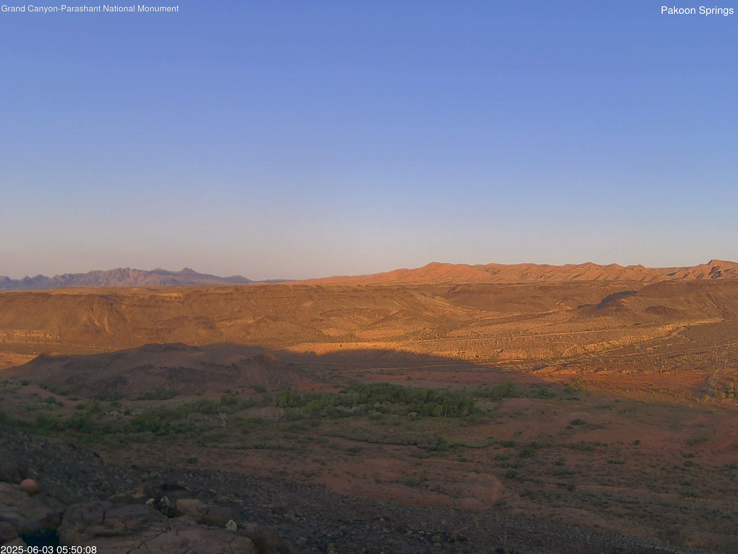 time-lapse frame, Pakoon Springs webcam