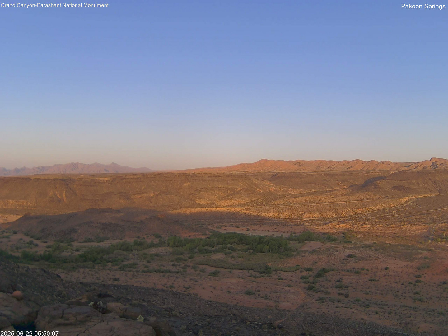 time-lapse frame, Pakoon Springs webcam