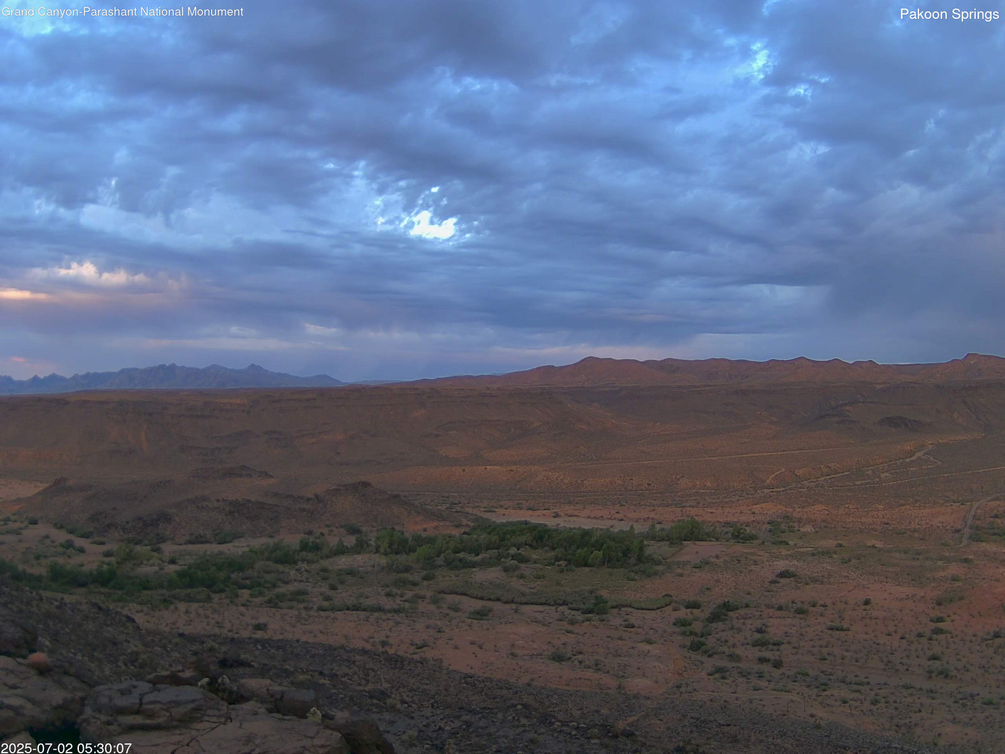 time-lapse frame, Pakoon Springs webcam
