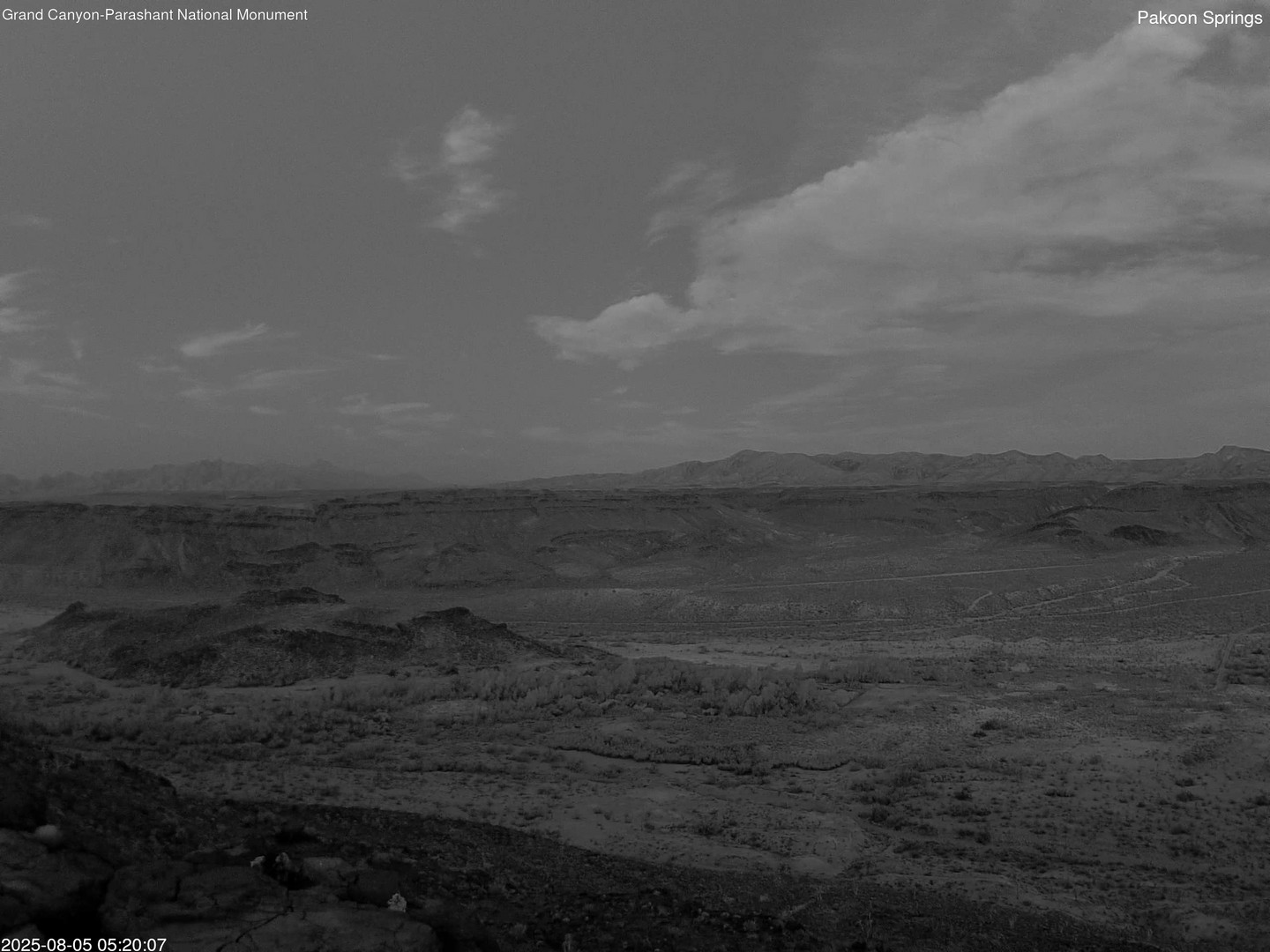 time-lapse frame, Pakoon Springs webcam