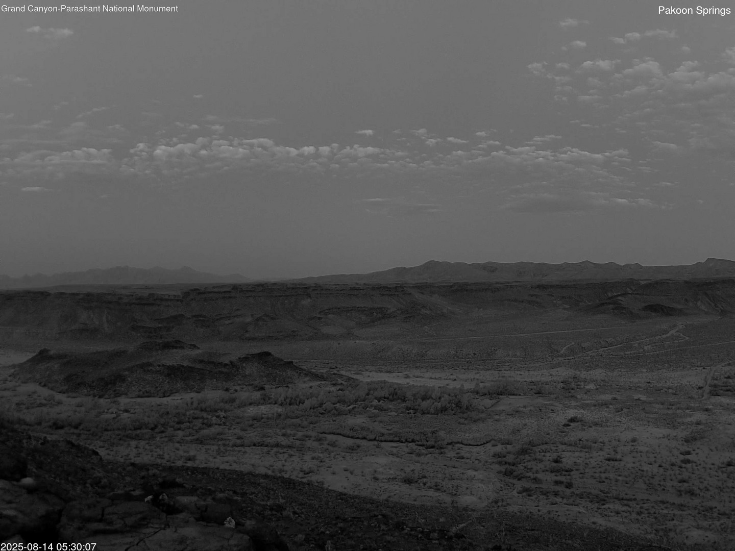 time-lapse frame, Pakoon Springs webcam