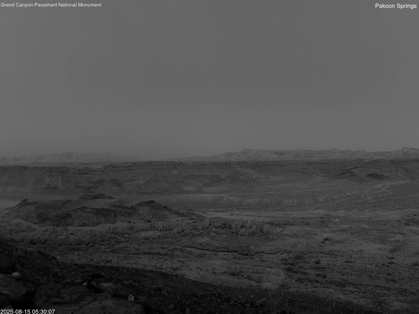 time-lapse frame, Pakoon Springs webcam
