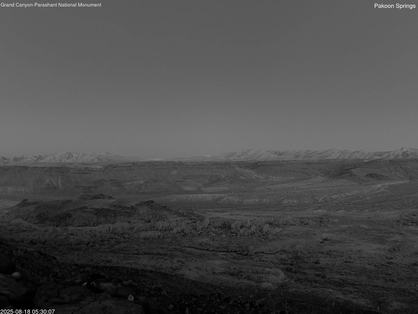 time-lapse frame, Pakoon Springs webcam