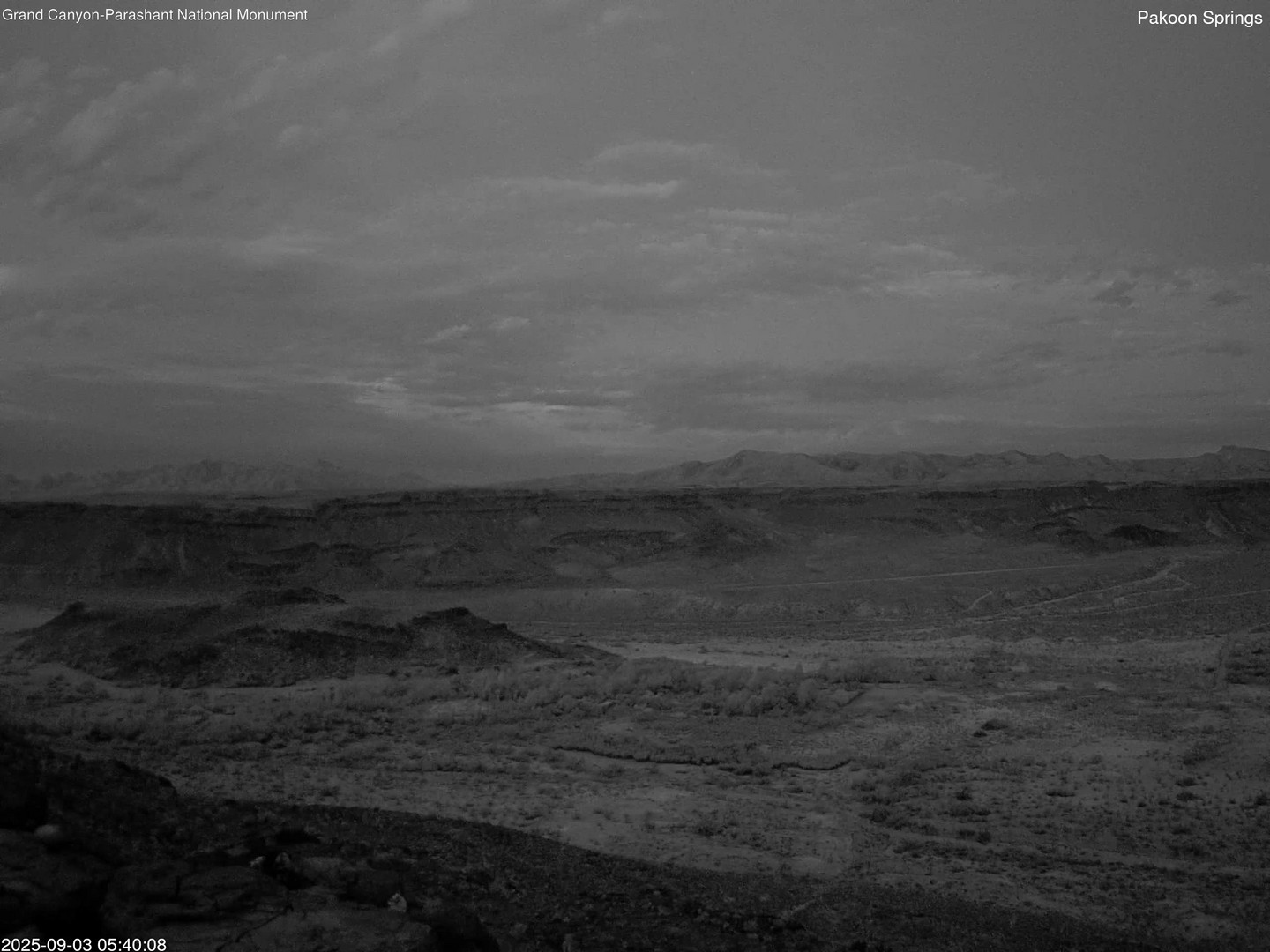 time-lapse frame, Pakoon Springs webcam