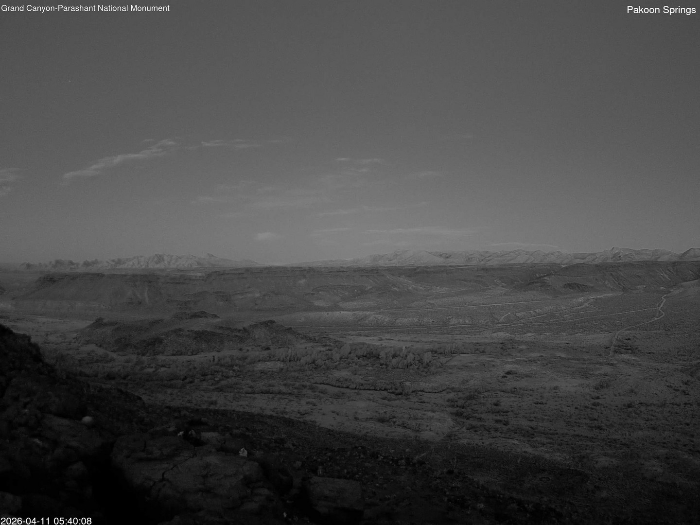 time-lapse frame, Pakoon Springs webcam