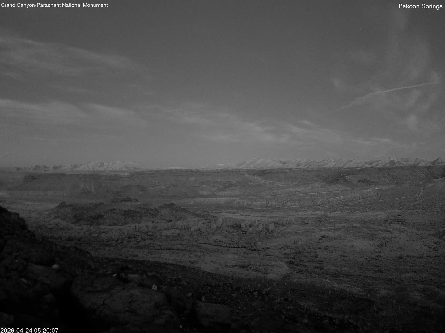 time-lapse frame, Pakoon Springs webcam