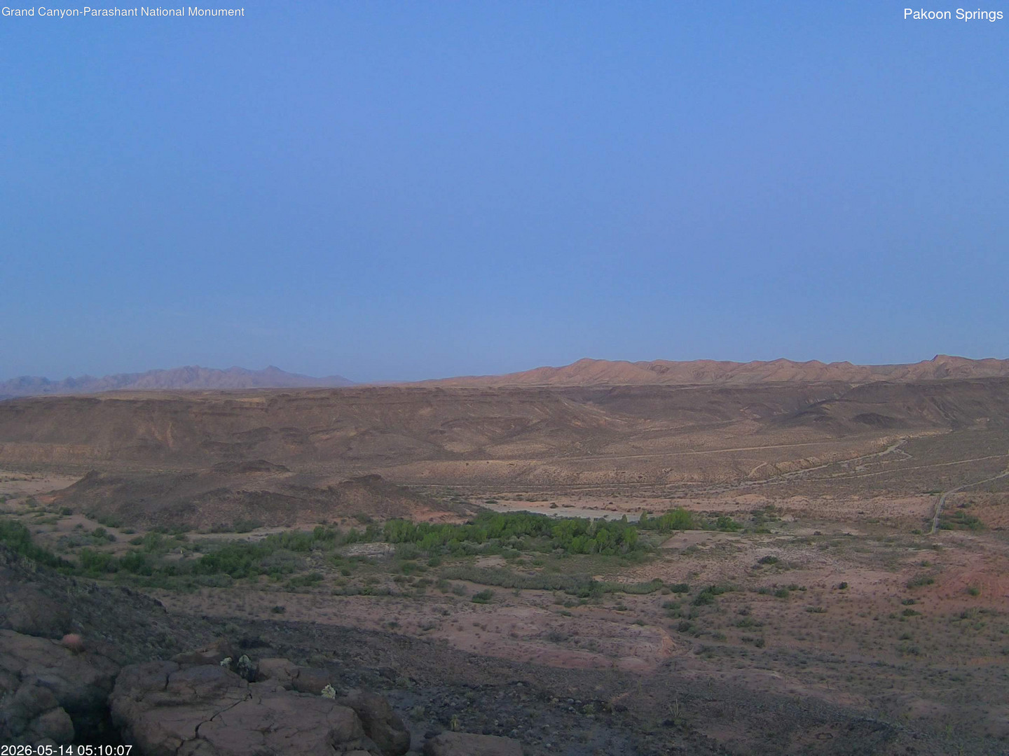 time-lapse frame, Pakoon Springs webcam