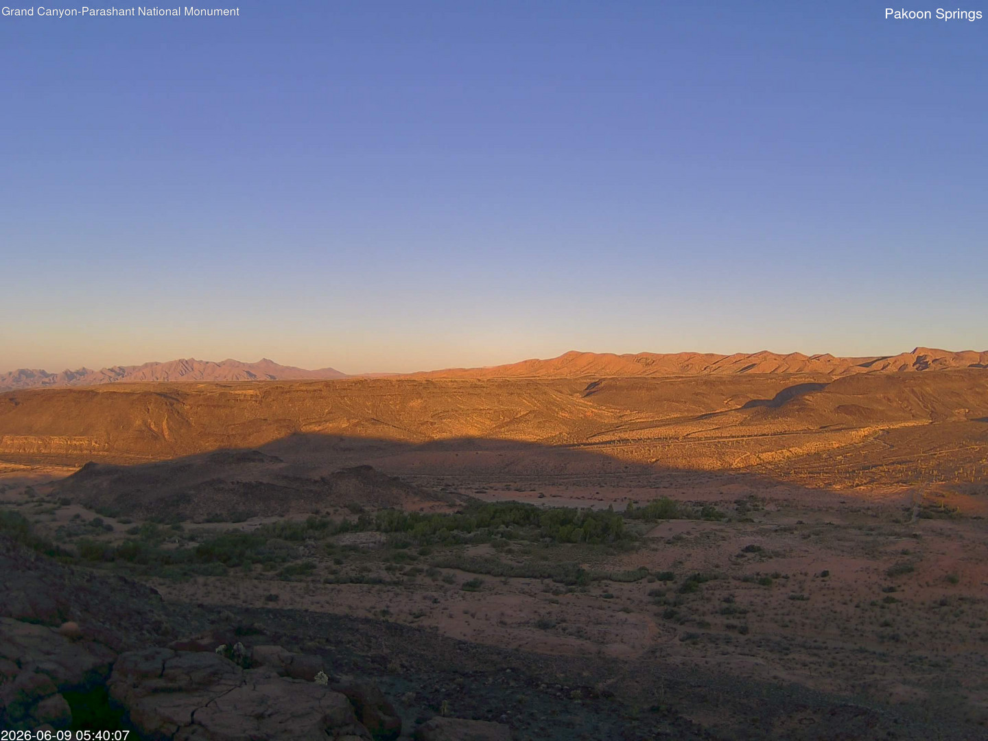 time-lapse frame, Pakoon Springs webcam