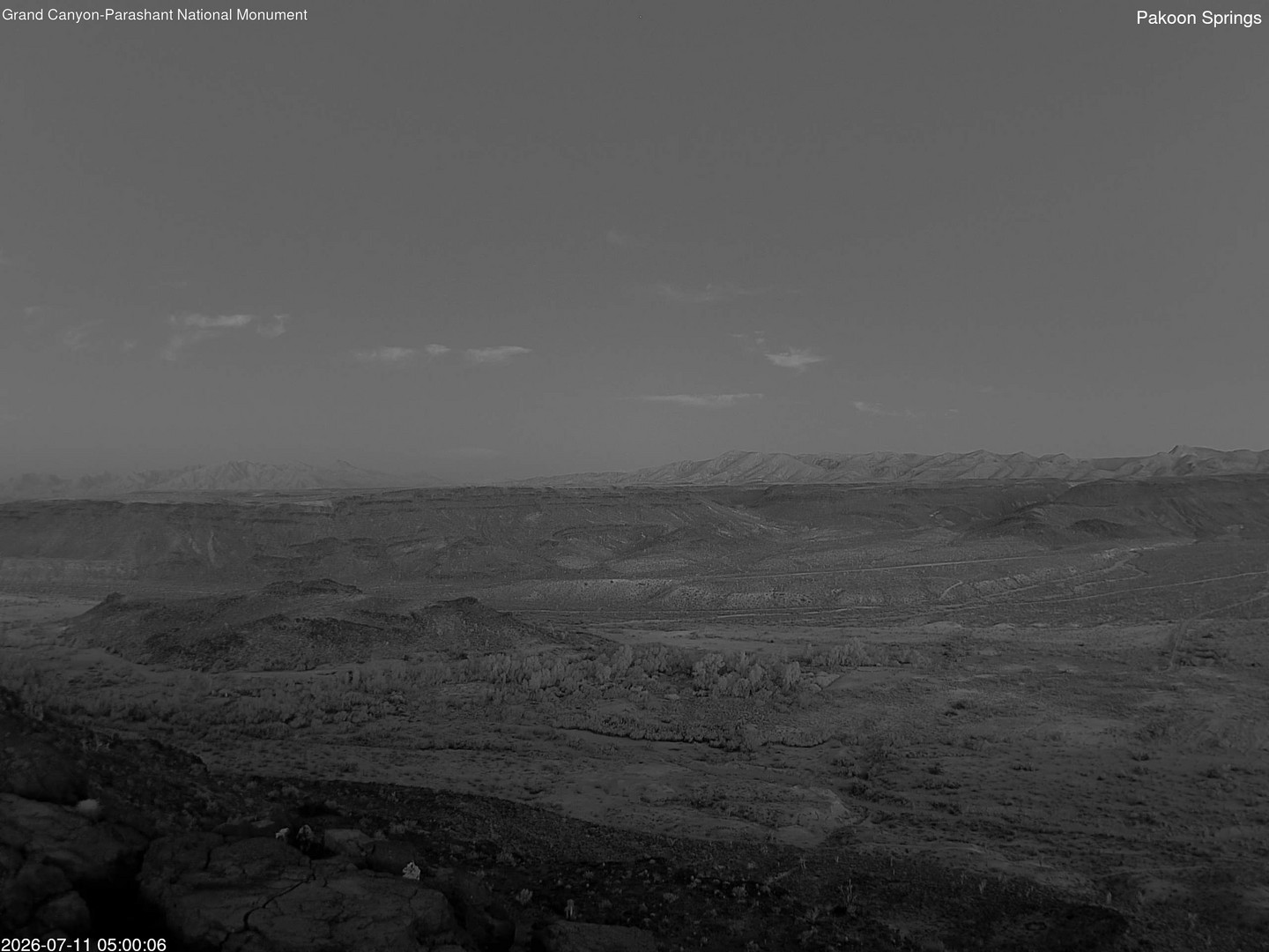 time-lapse frame, Pakoon Springs webcam