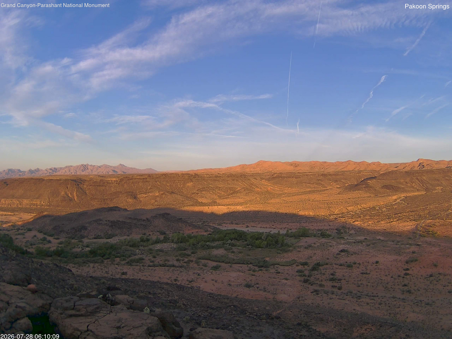 time-lapse frame, Pakoon Springs webcam