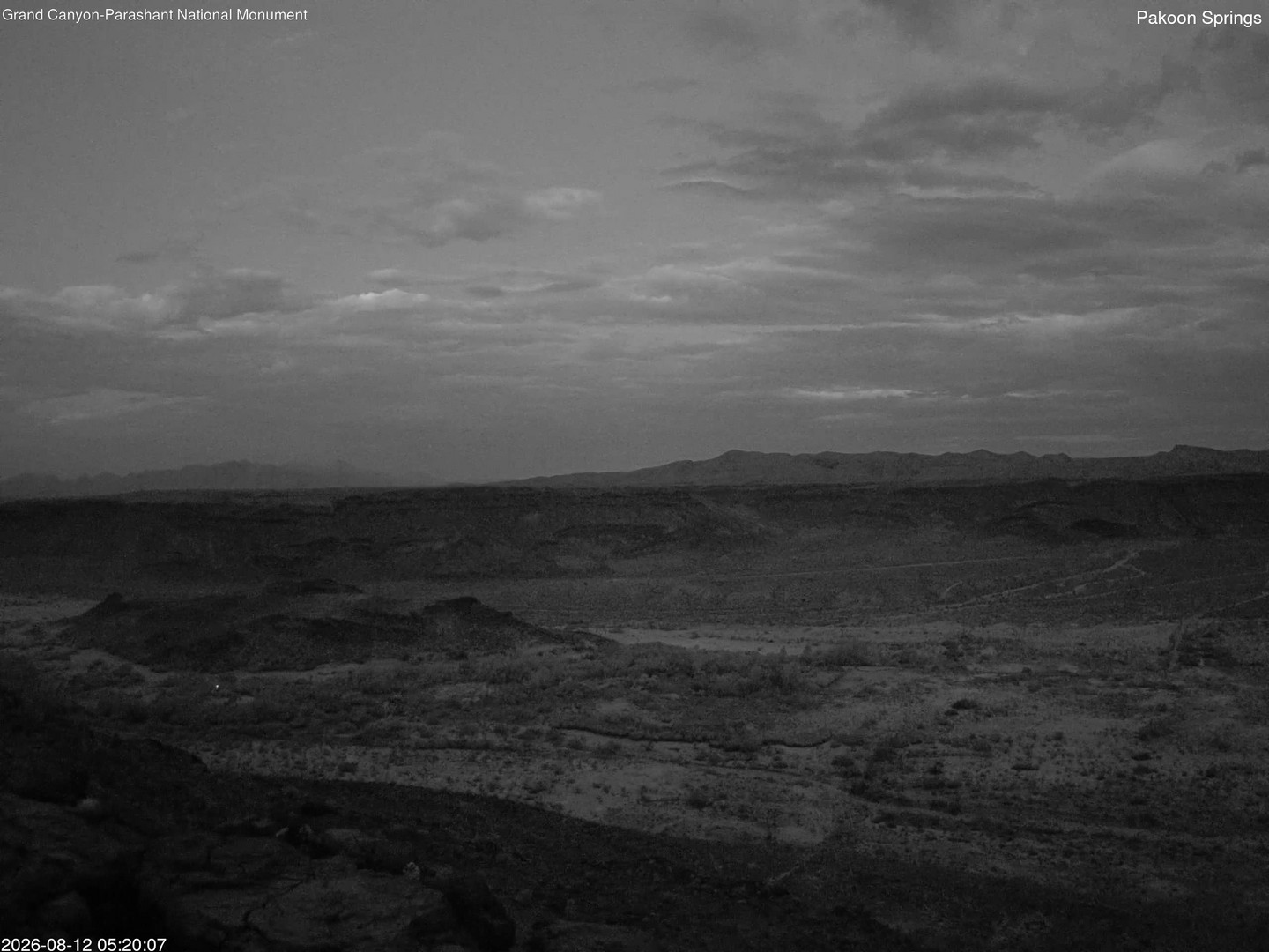time-lapse frame, Pakoon Springs webcam