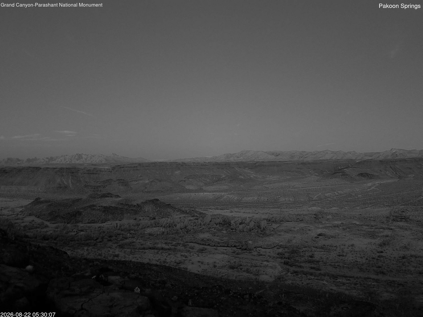 time-lapse frame, Pakoon Springs webcam