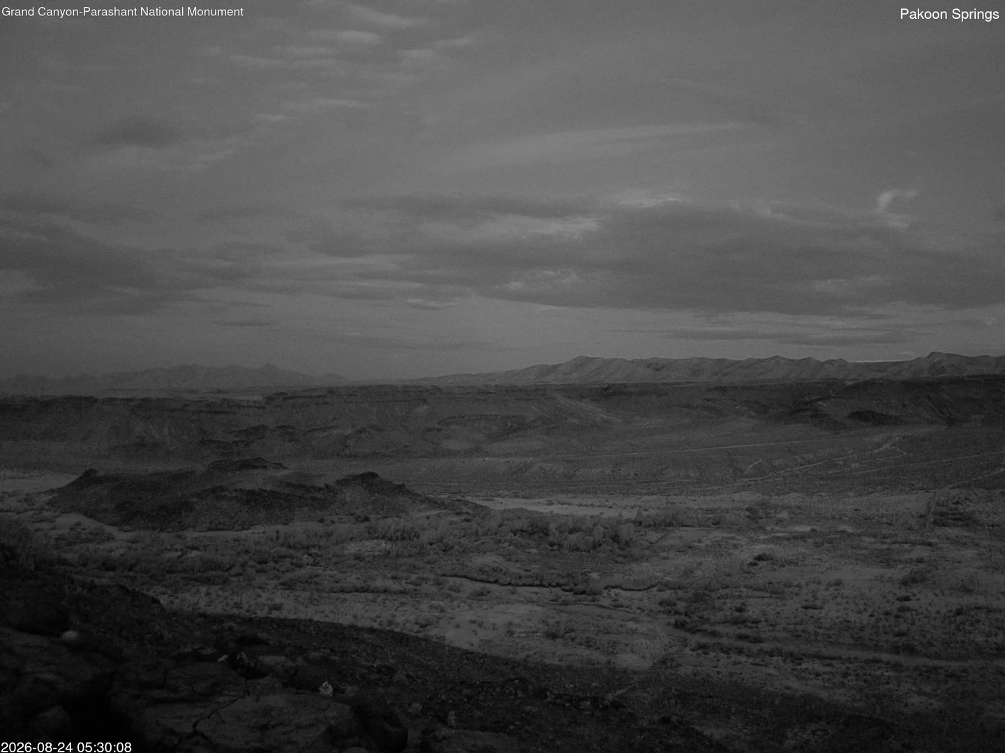 time-lapse frame, Pakoon Springs webcam