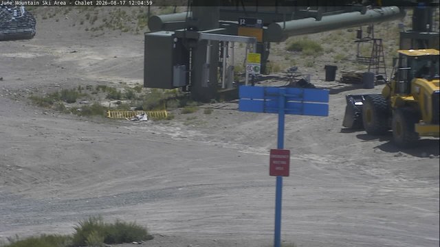 view from Mammoth June Chair Lift on 2026-08-17