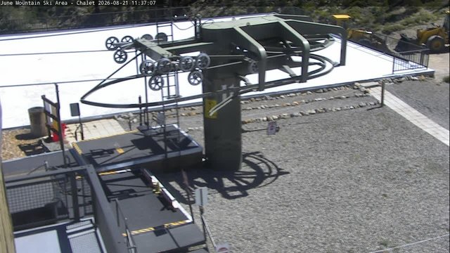 view from Mammoth June Chair Lift on 2026-08-21