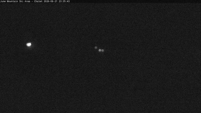 time-lapse frame, Mammoth June Chair Lift webcam