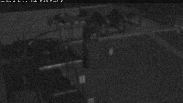 time-lapse frame, Mammoth June Chair Lift webcam