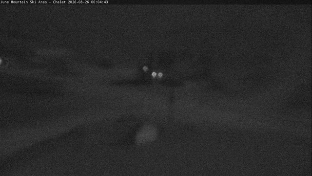 time-lapse frame, Mammoth June Chair Lift webcam