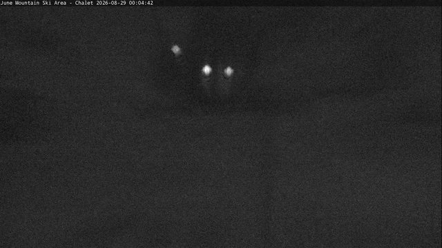 time-lapse frame, Mammoth June Chair Lift webcam