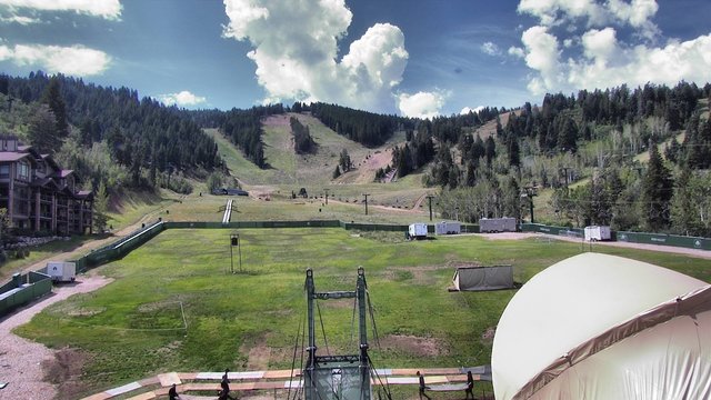 view from Deer Valley Snow Park Lodge on 2026-08-26