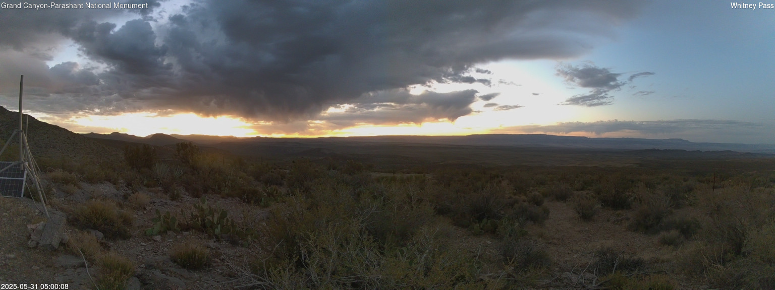 time-lapse frame, Whitney Pass webcam