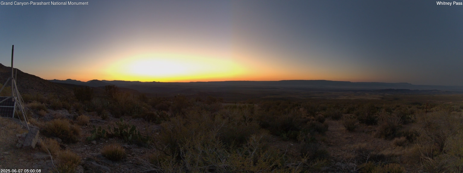 time-lapse frame, Whitney Pass webcam