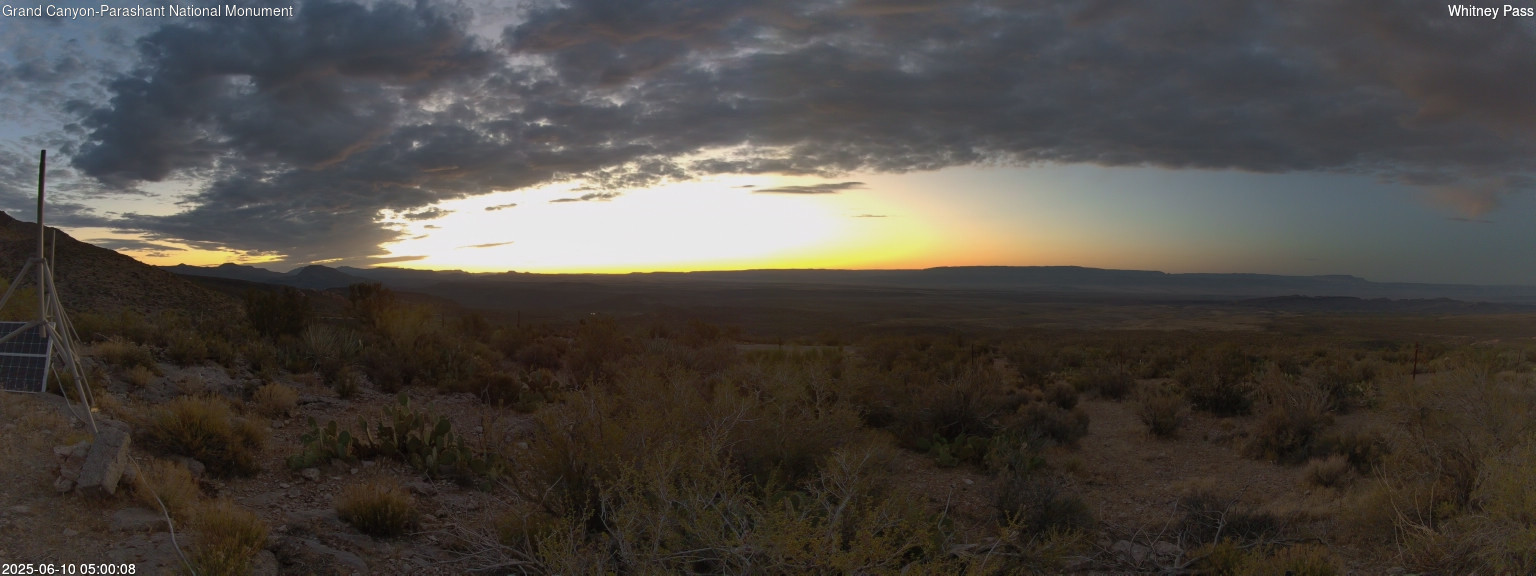time-lapse frame, Whitney Pass webcam